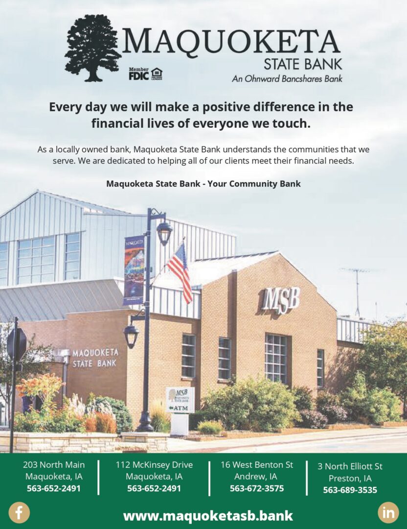 Community Guide Maquoketa Area Chamber of Commerce